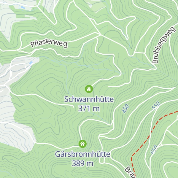 Map of Schwannhütte