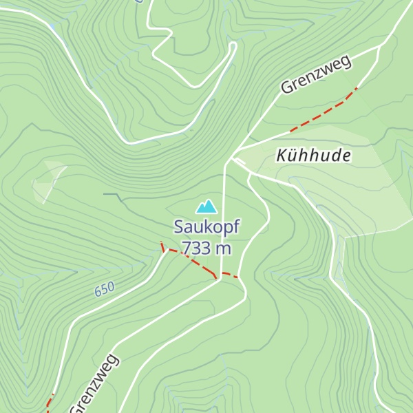Map of Saukopf