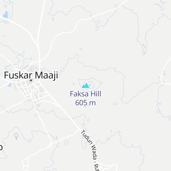 Map of Faksa Hill