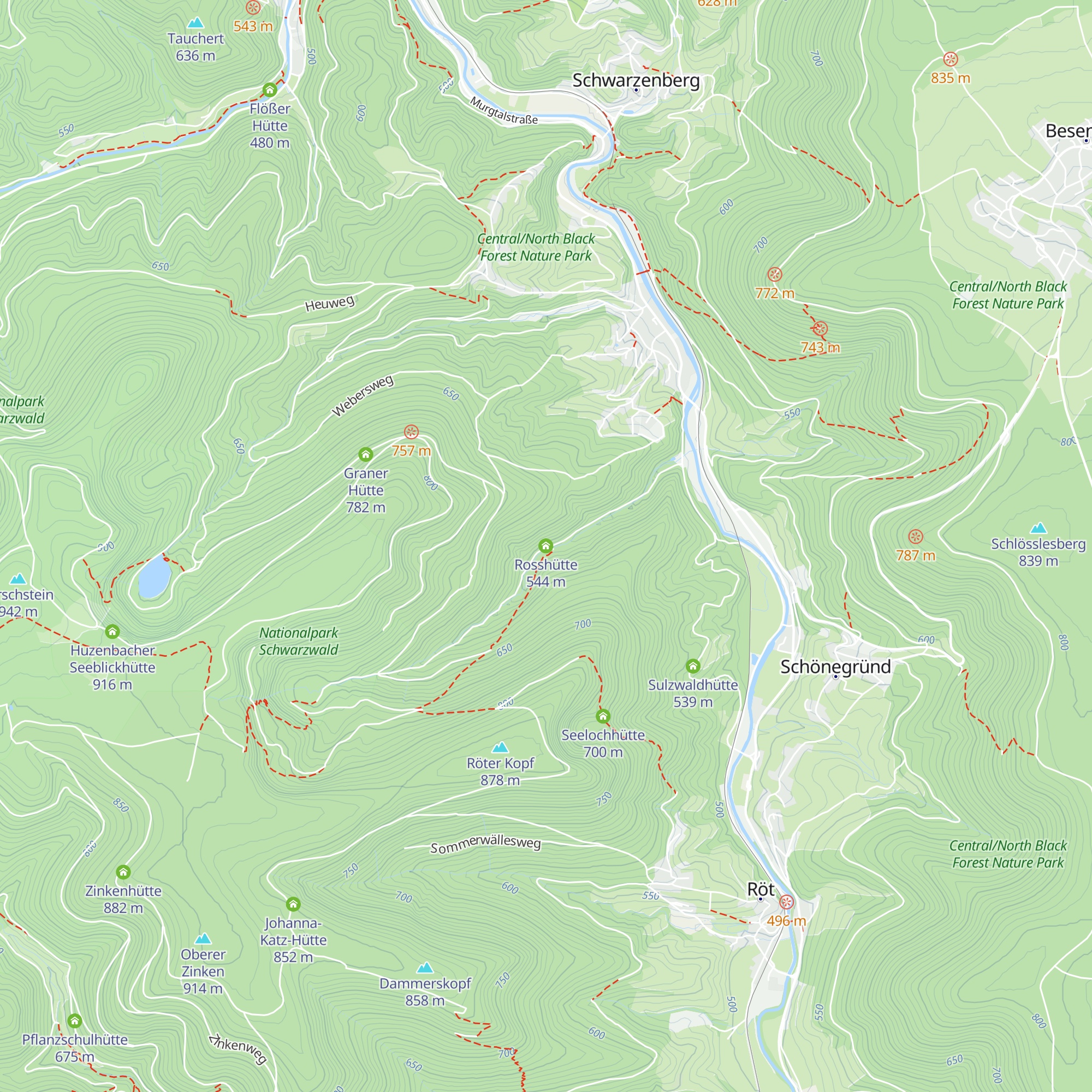 Rosshütte map