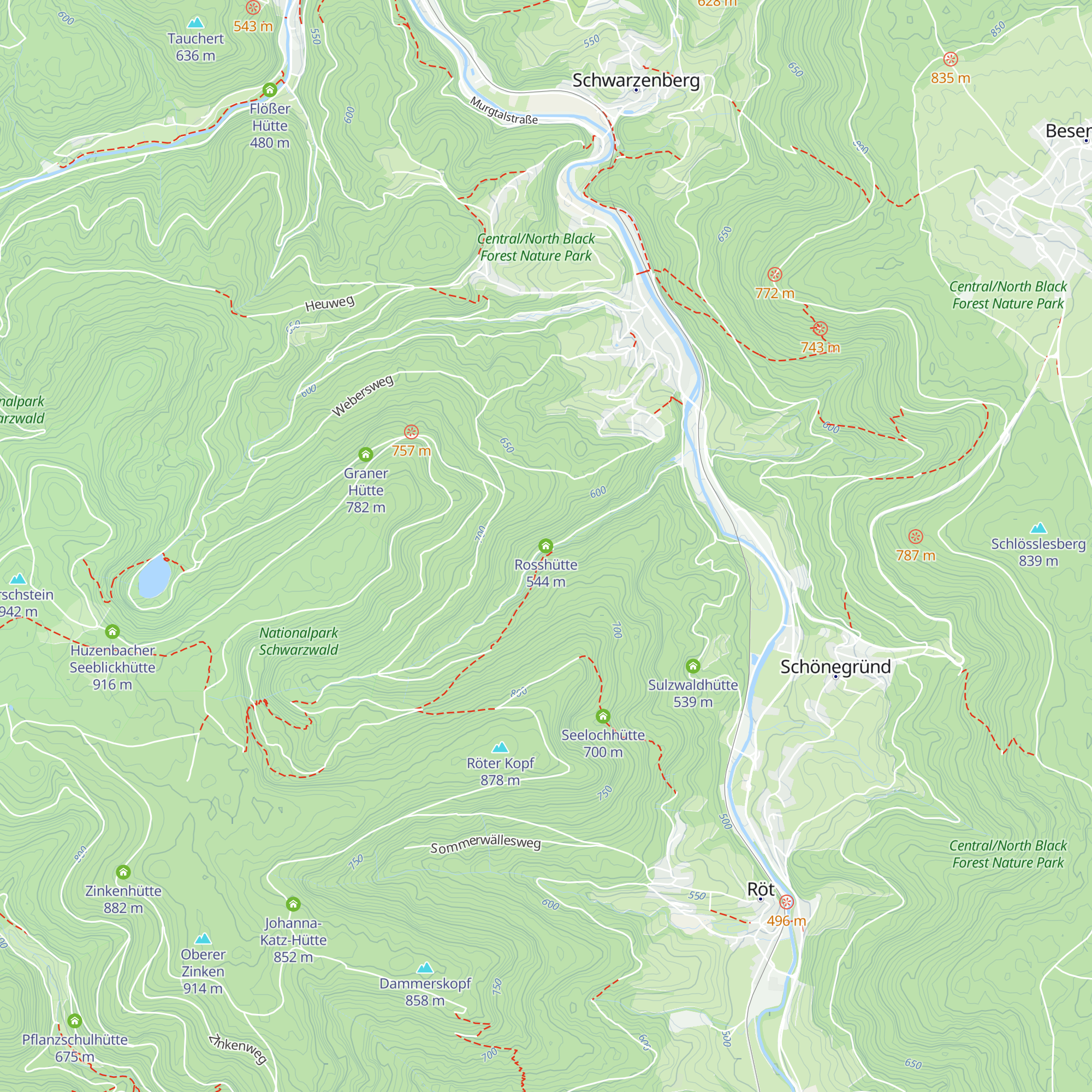 Rosshütte map