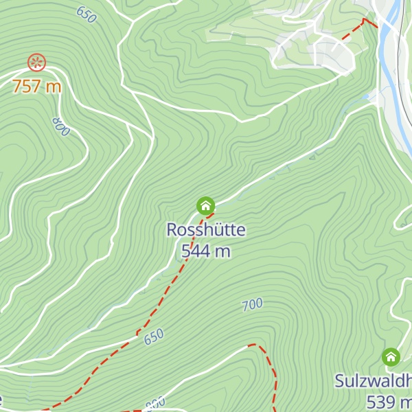 Map of Rosshütte