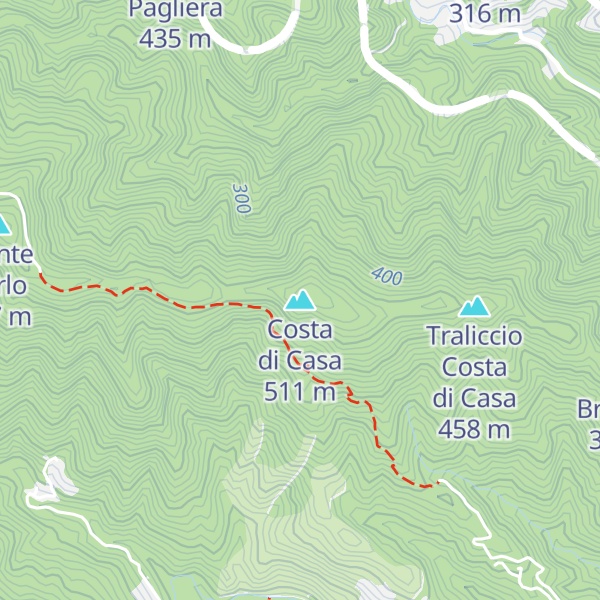 Map of Costa di Casa