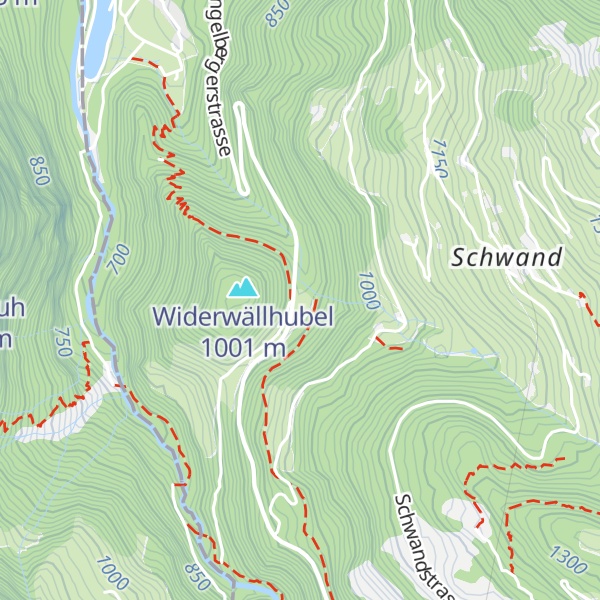 Map of Gasthaus Grünenwald