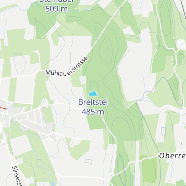 Map of Breitstei