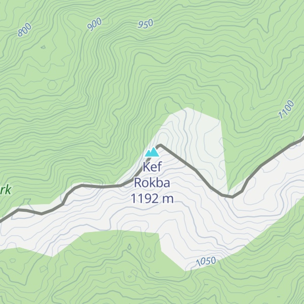 Map of Kef Rokba