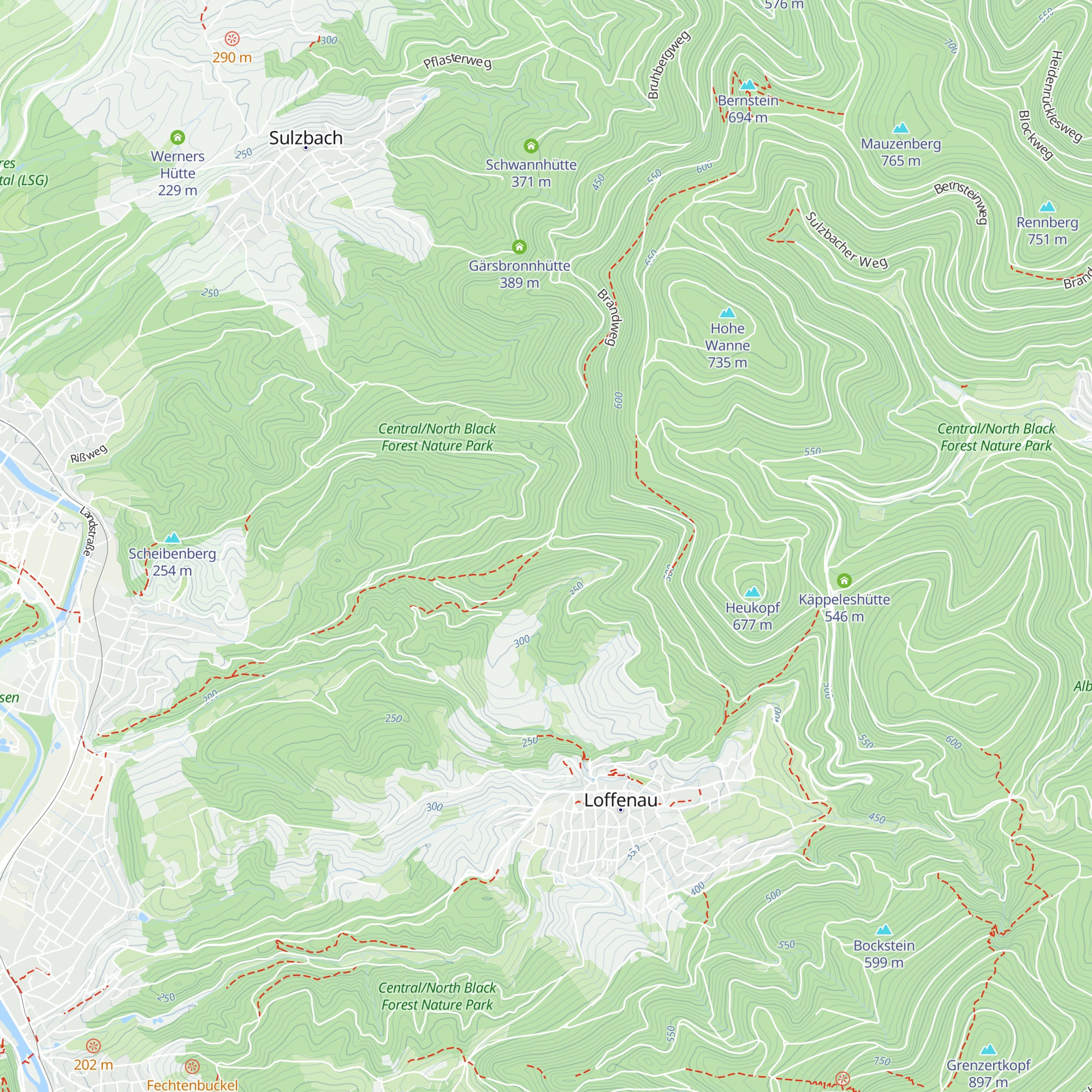 Schmalzlocher Prinzenhütte map