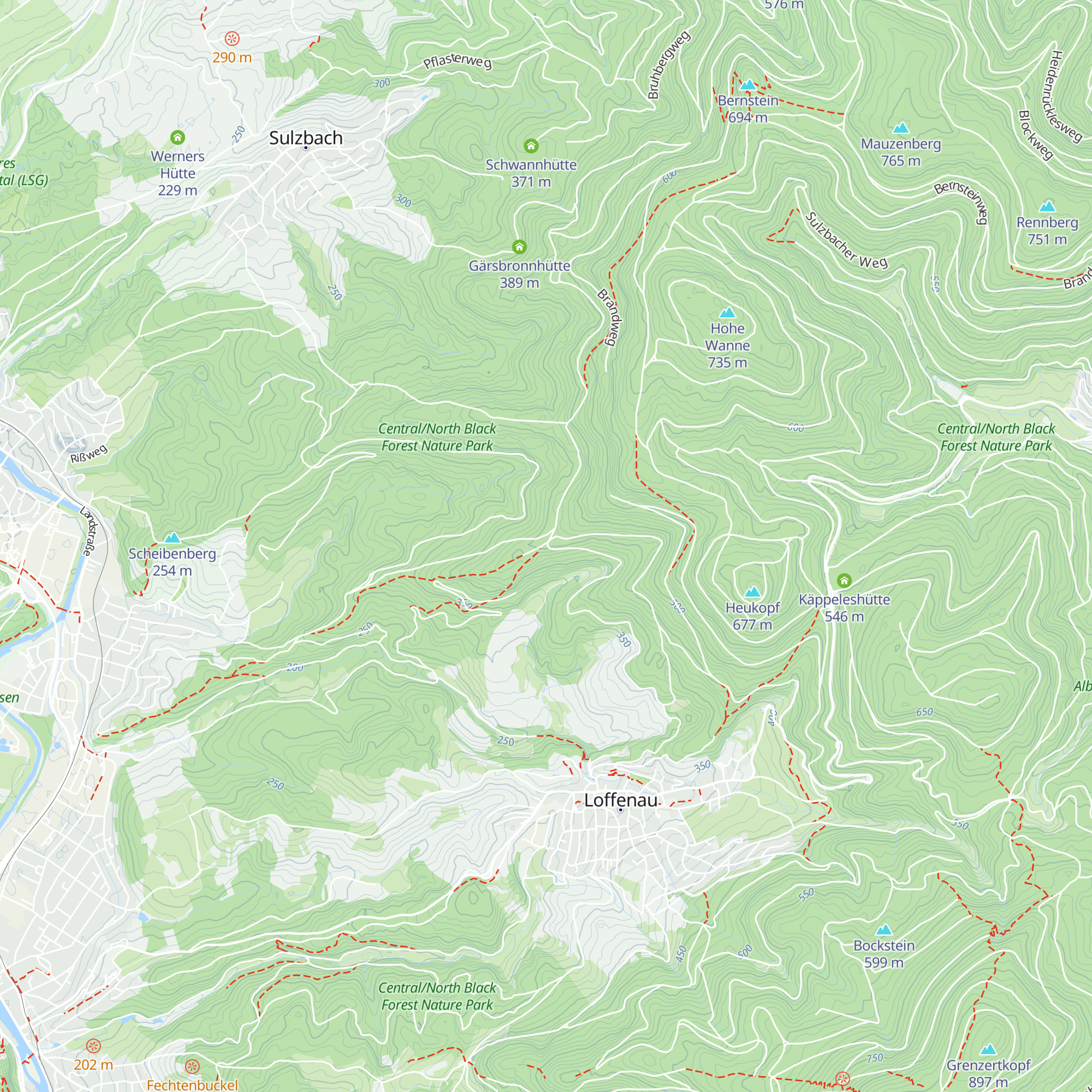 Schmalzlocher Prinzenhütte map