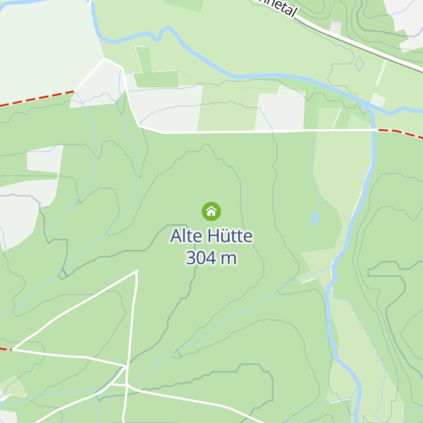 Map of Alte Hütte
