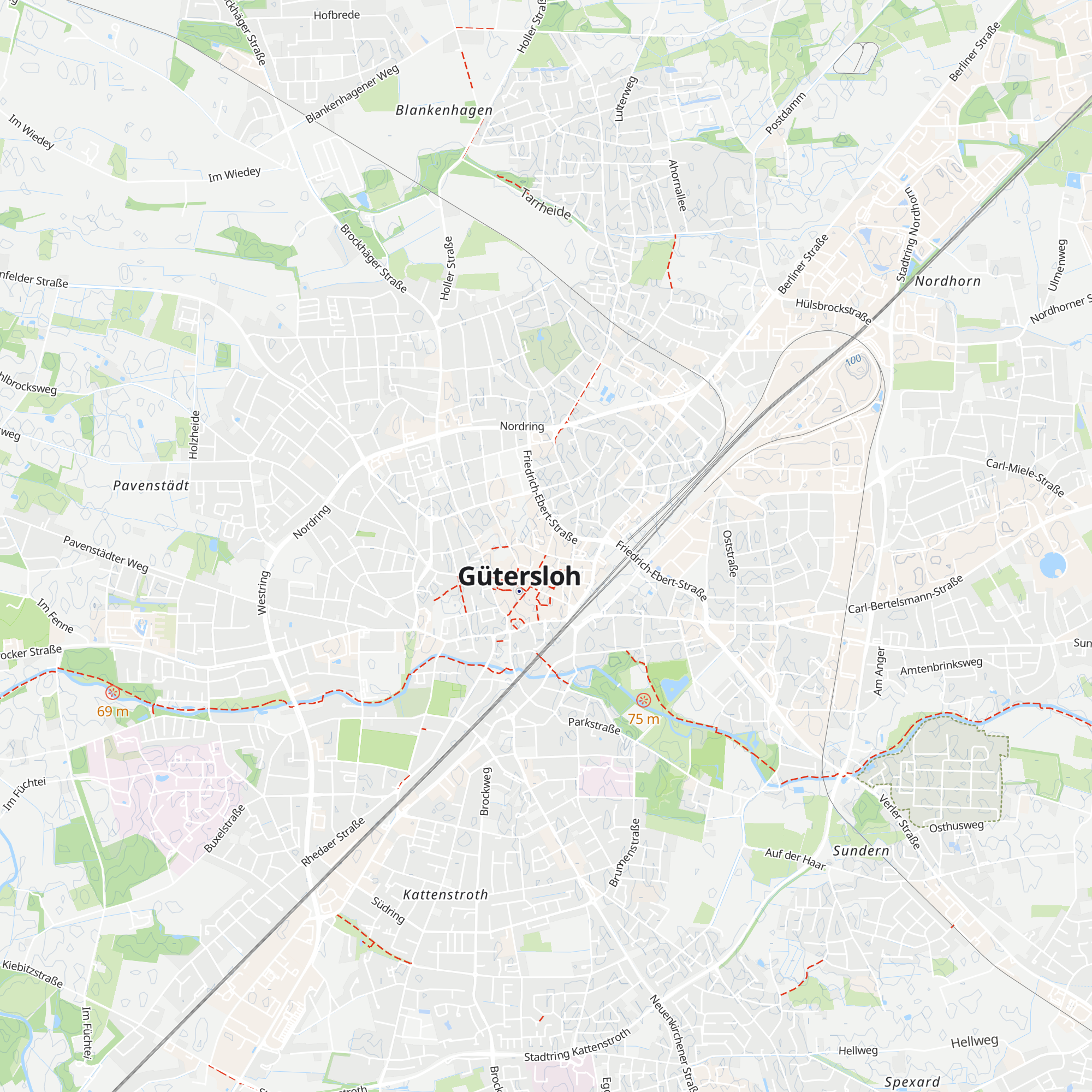 Tourist Information map