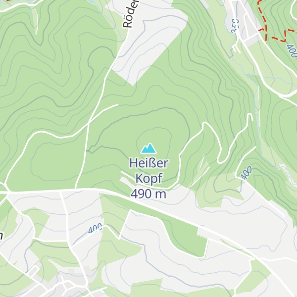 Map of Heißer Kopf