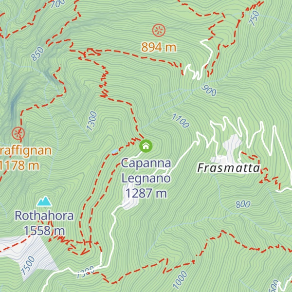 Map of Capanna Legnano