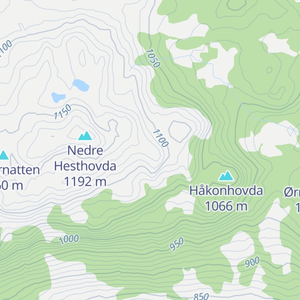 Map of Håkonnatten