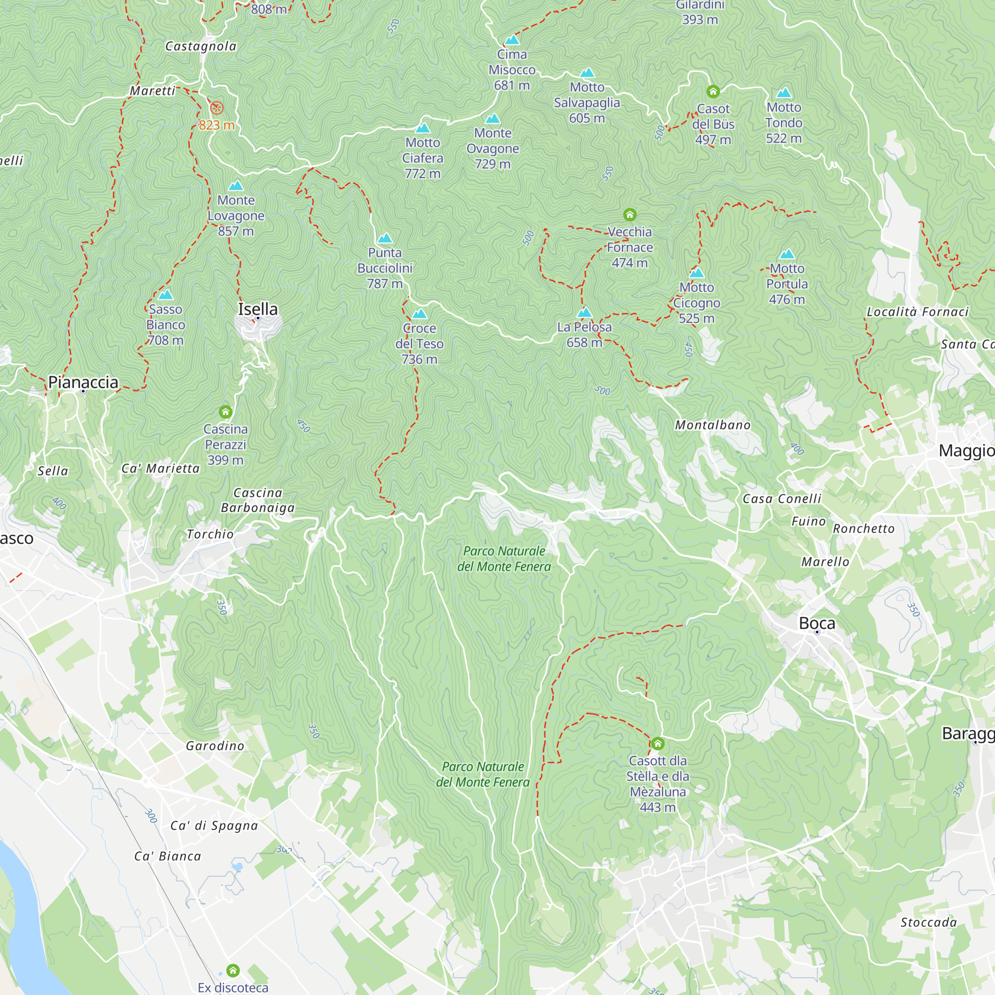 Casa Finazzi map