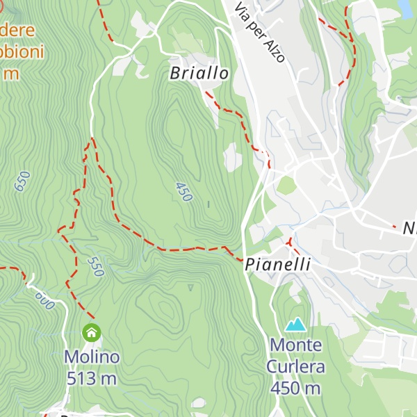 Map of La Colmetta