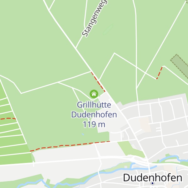 Map of Grillhütte Dudenhofen