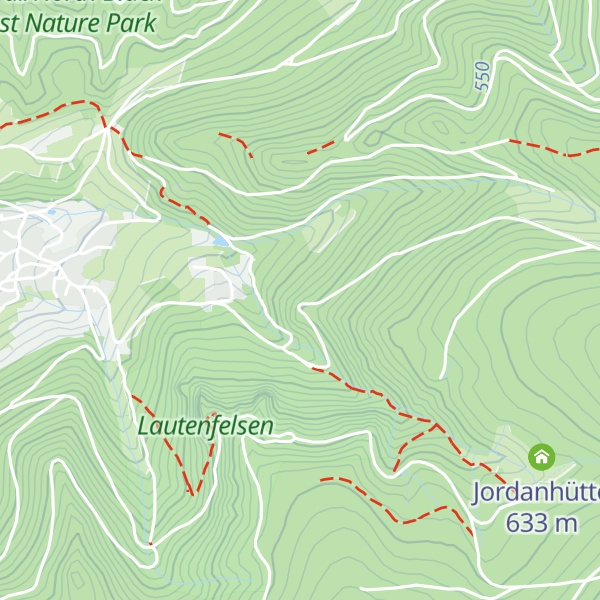 Map of Heuplattenfelsen