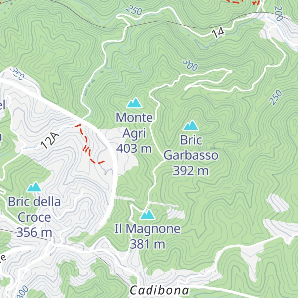 Map of Il Pilone