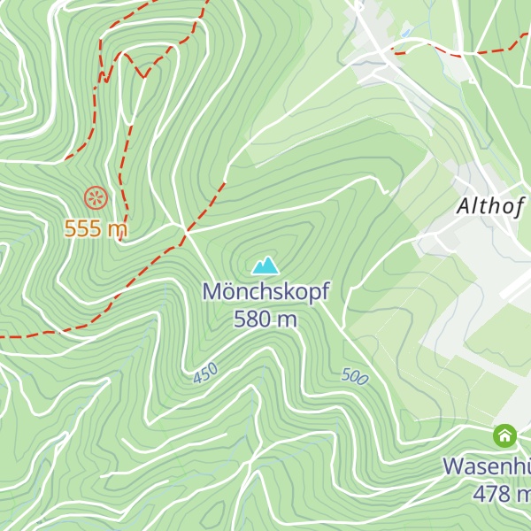 Map of Mönchskopf