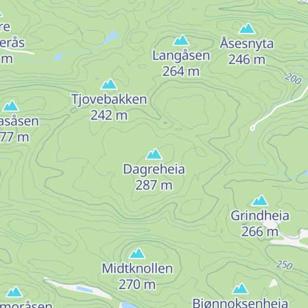 Map of Dagreheia