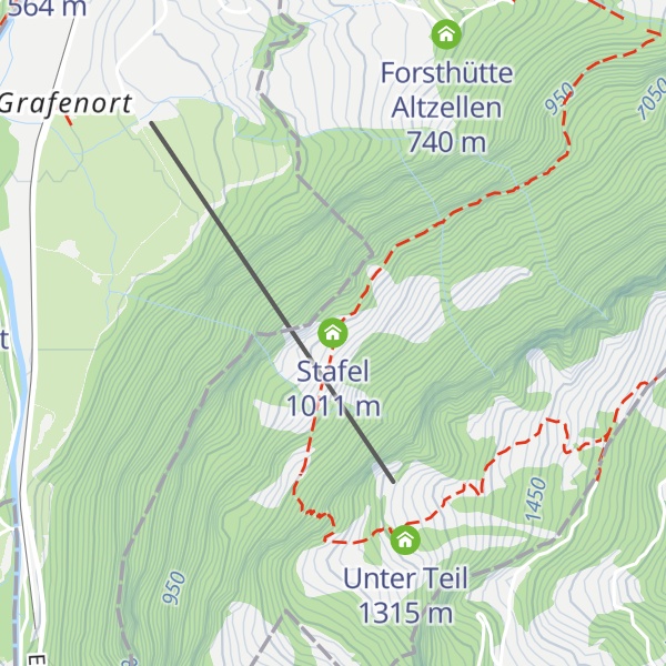 Map of Stafel