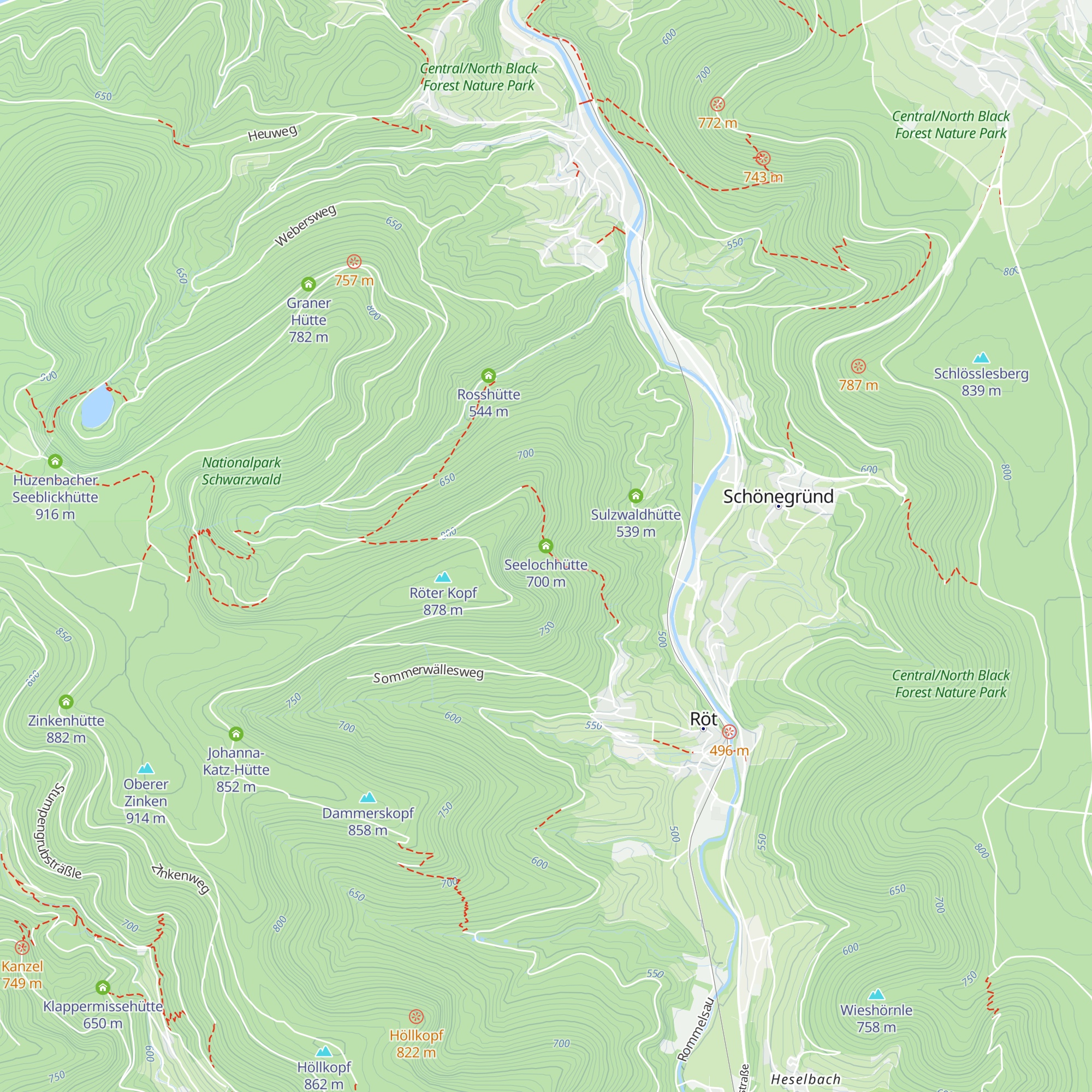 Seelochhütte map