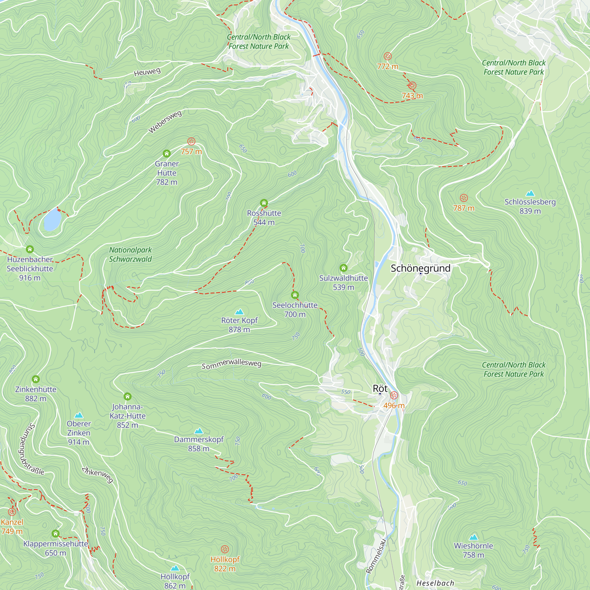 Seelochhütte map