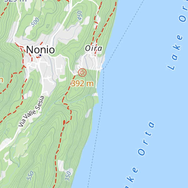 Map of La Fabbrica