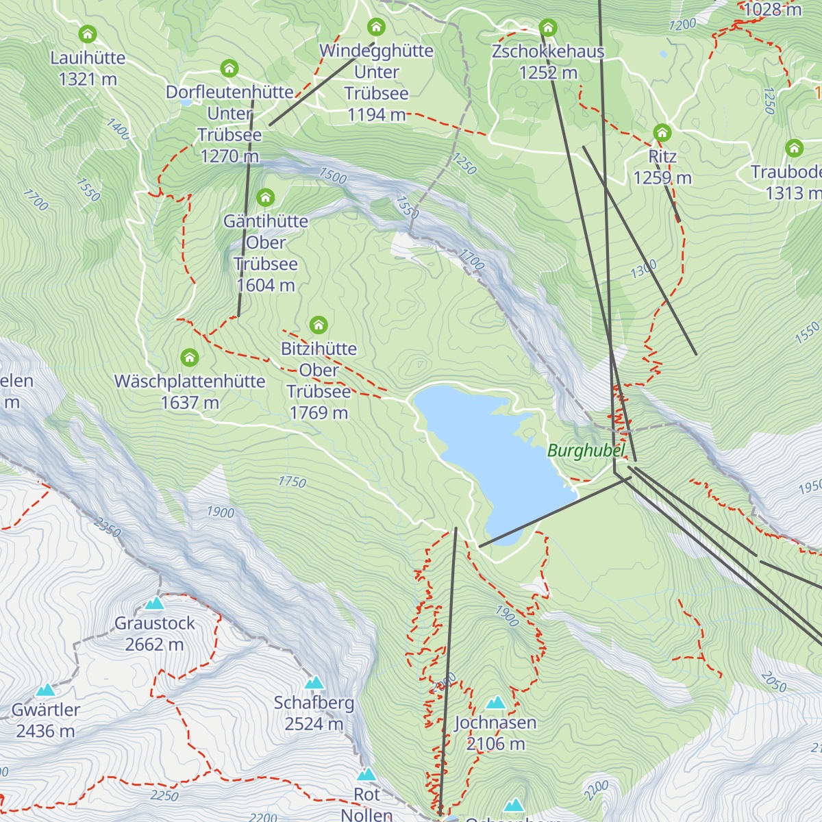 Hüethütte map