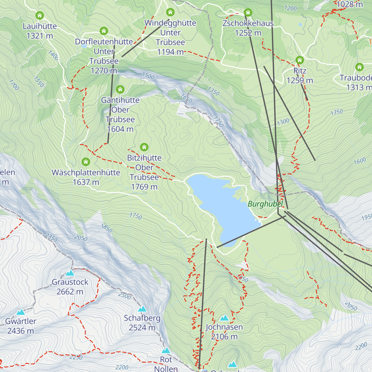 Hüethütte map