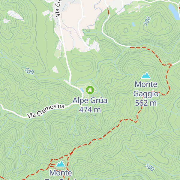 Map of Alpe Grüa