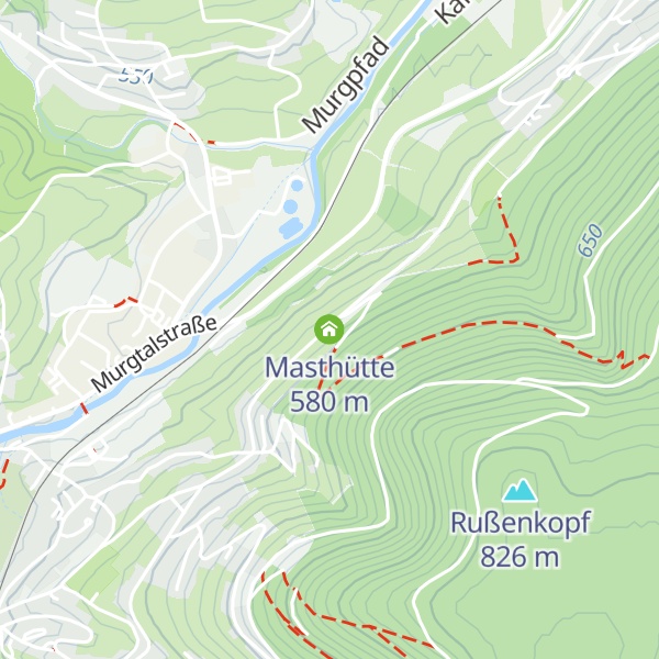 Map of Masthütte