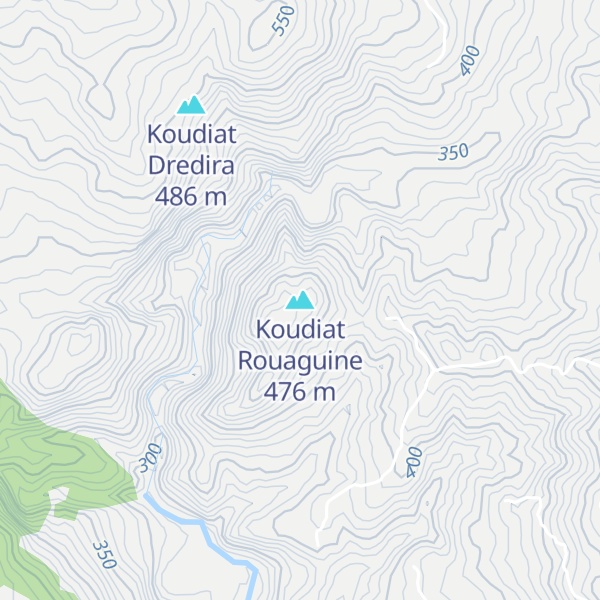 Map of Koudiat Rouaguine