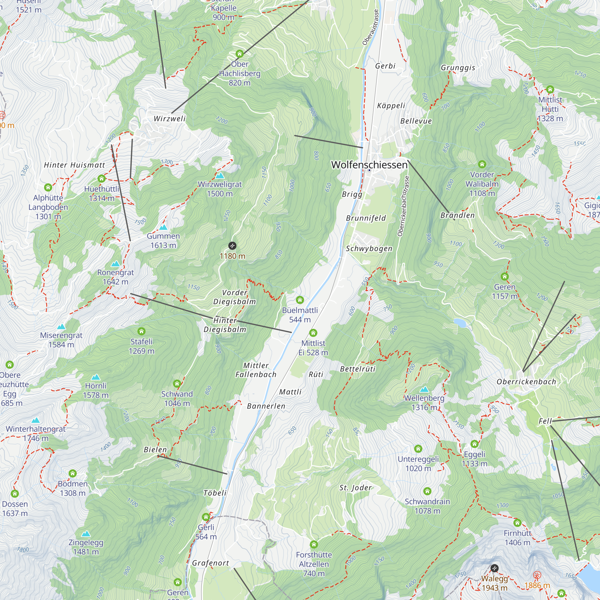 Büelmattli map