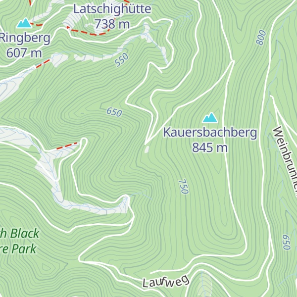 Map of Brennwald-Hütte