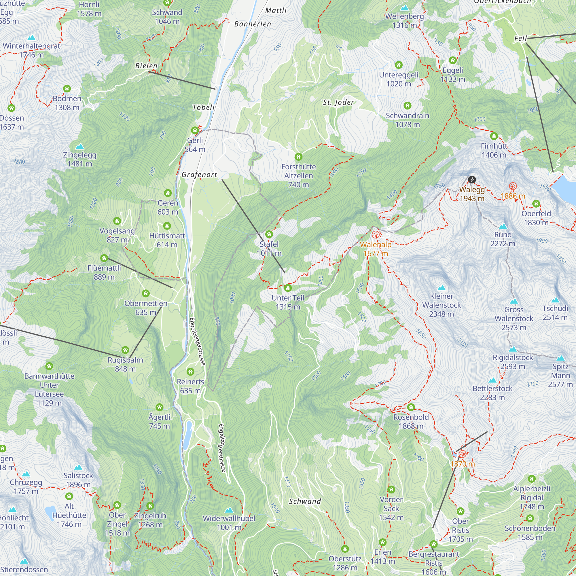 Unter Teil map