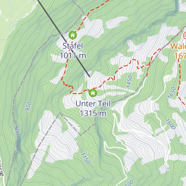 Map of Unter Teil