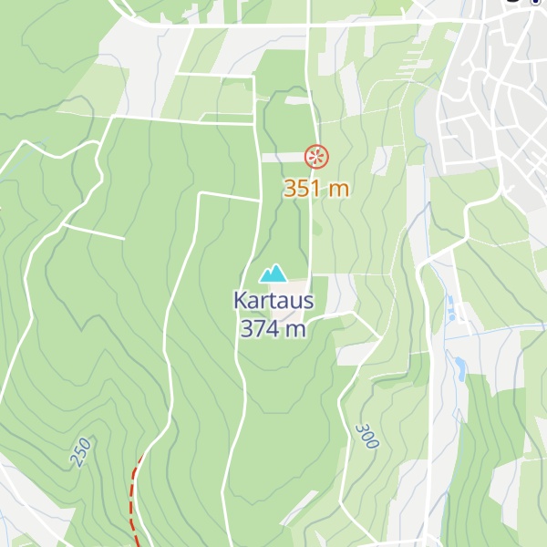 Map of Kartaus