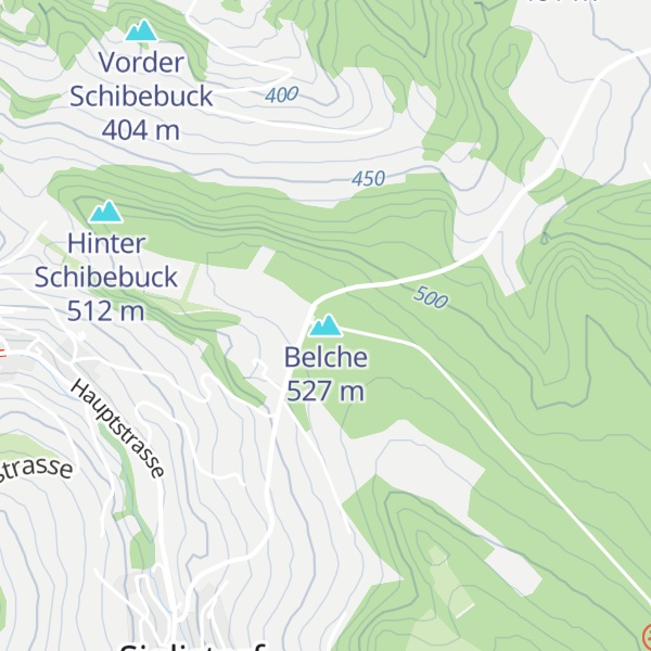 Map of Belche