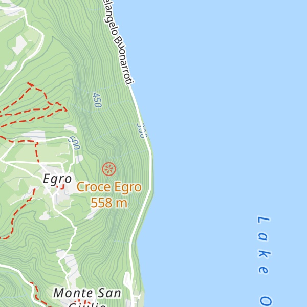Map of Madonna dei Pescatori