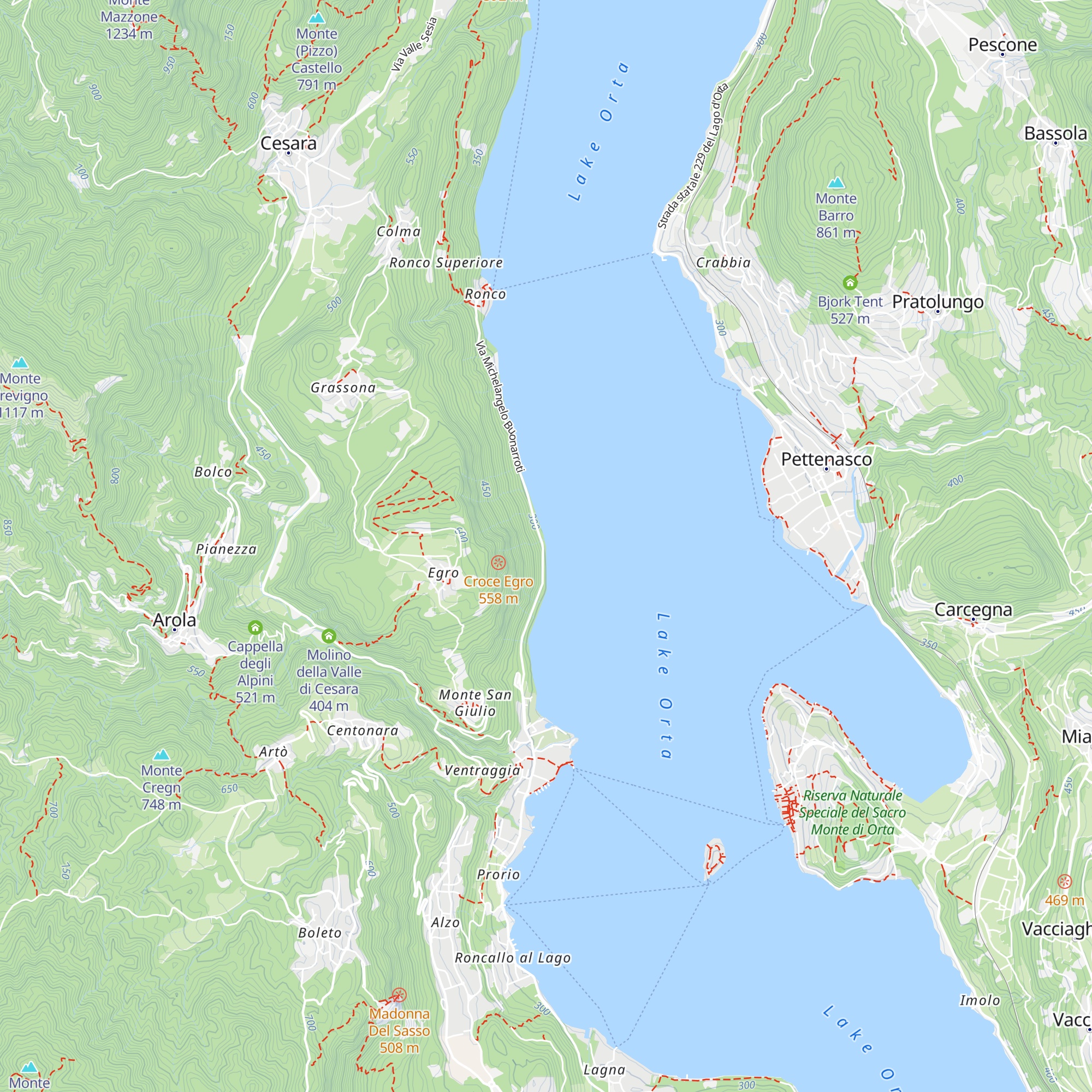 Madonna dei Pescatori map
