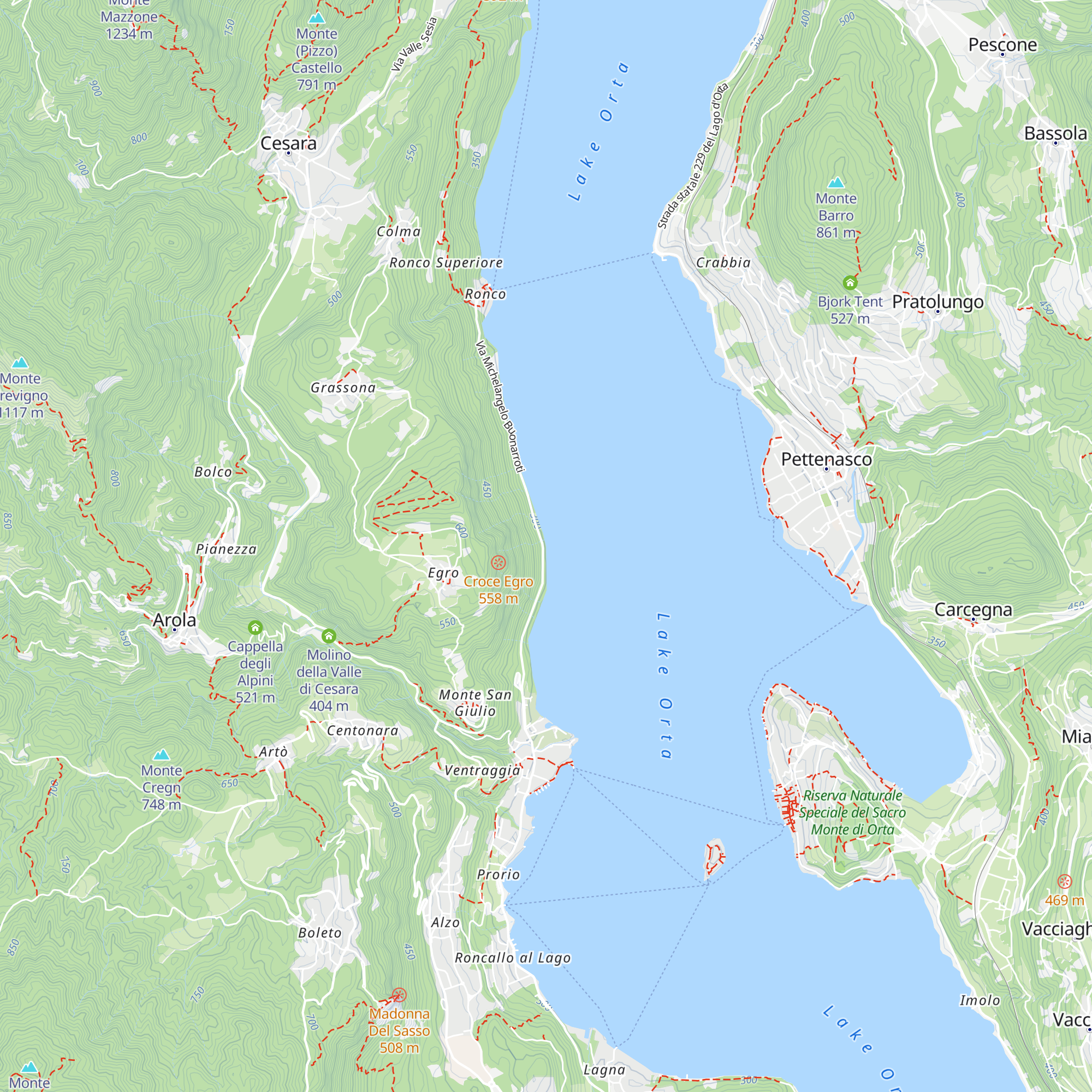 Madonna dei Pescatori map