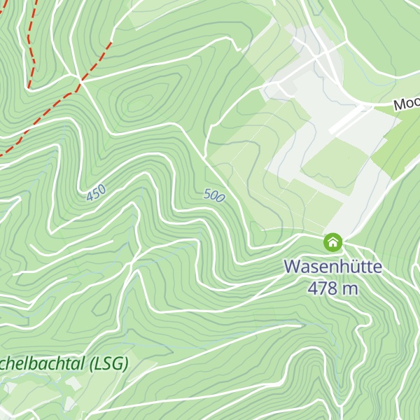 Map of Klingelhütte
