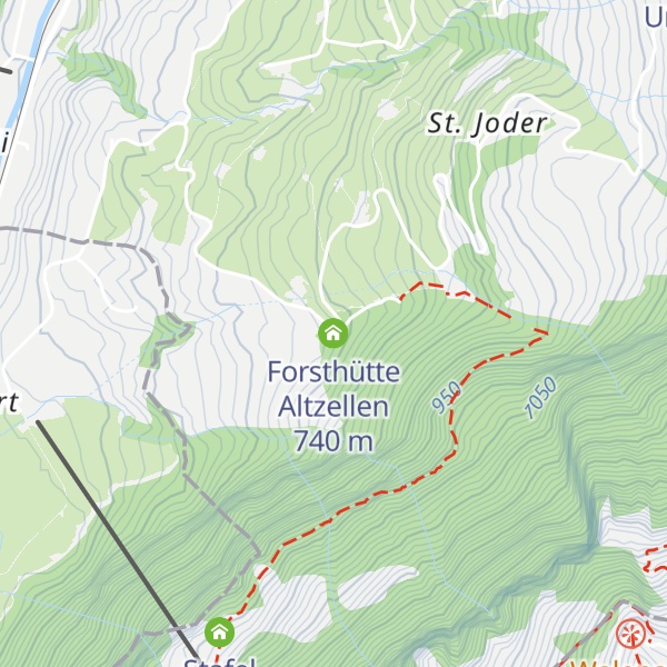 Map of Forsthütte Altzellen