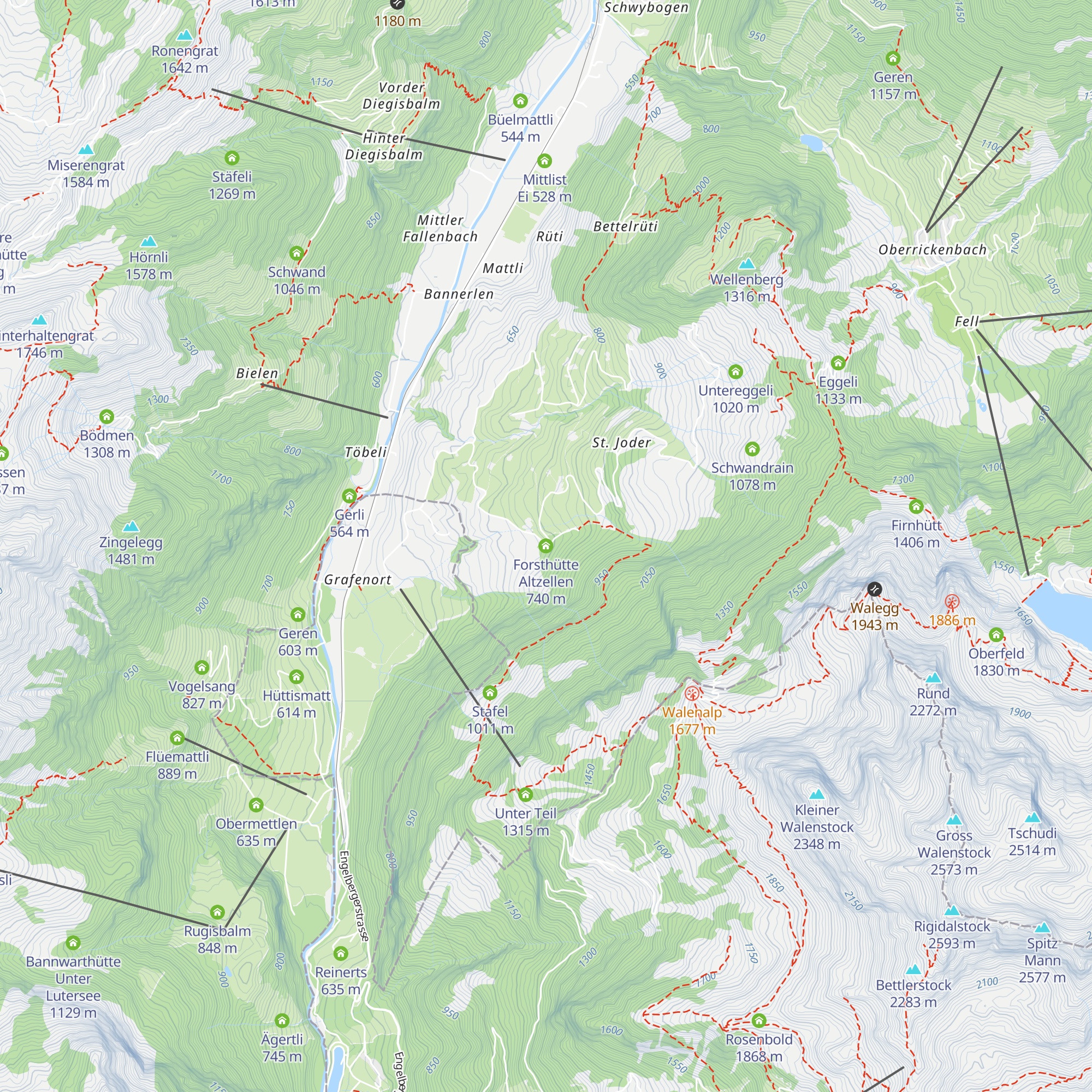 Forsthütte Altzellen map