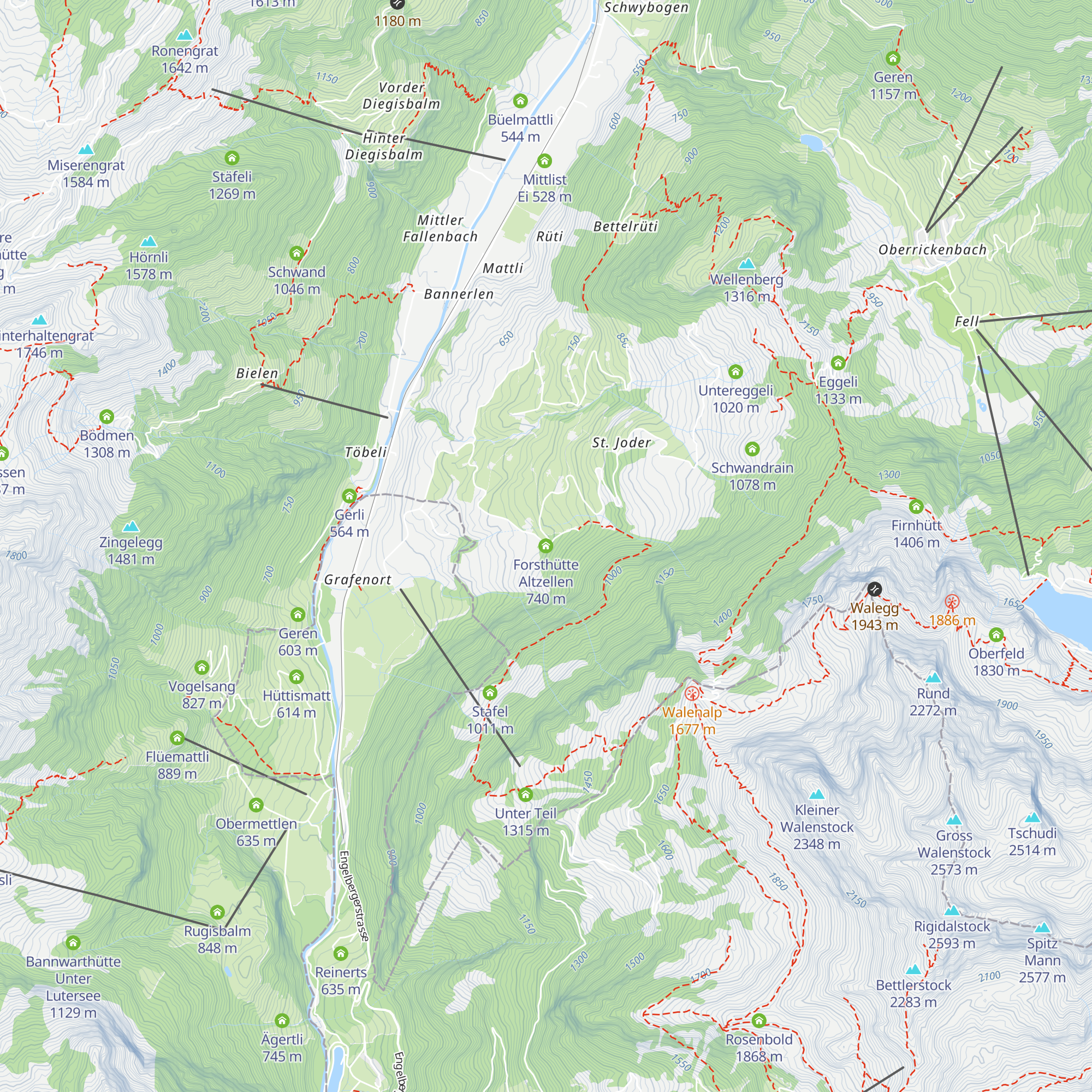 Forsthütte Altzellen map