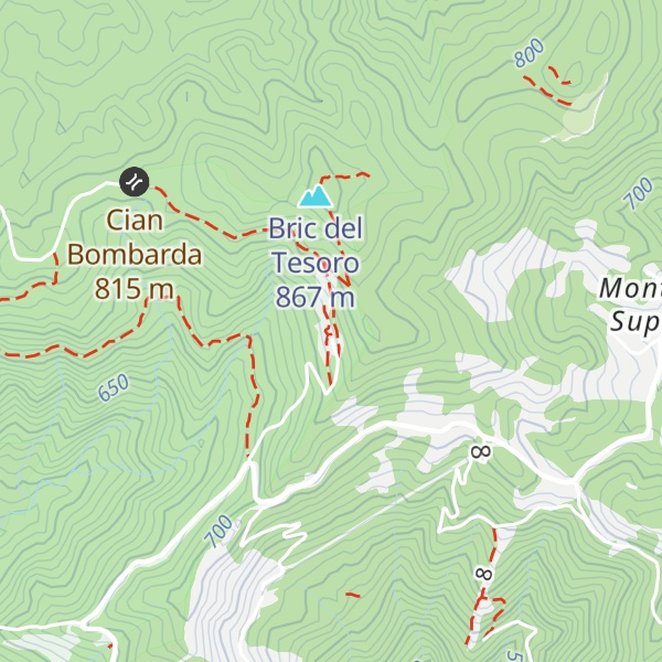 Map of Rifugio Cascina Miera