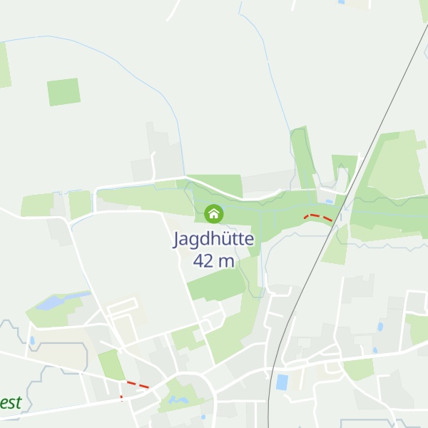 Map of Jagdhütte