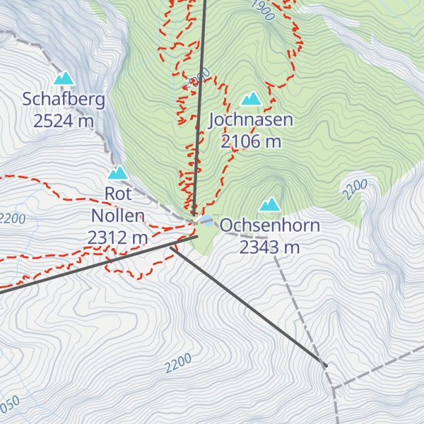 Map of Berghaus Jochpass
