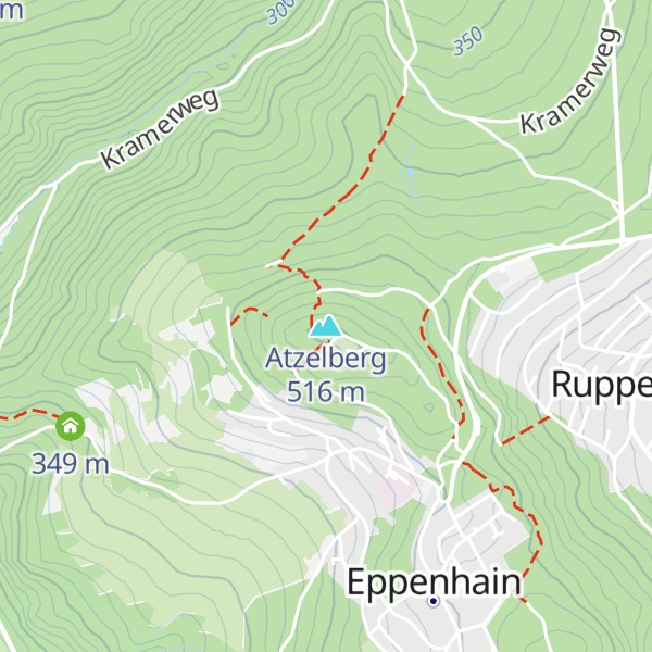 Map of Atzelberg
